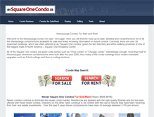 Tablet Screenshot of mysquareonecondosearch.ca